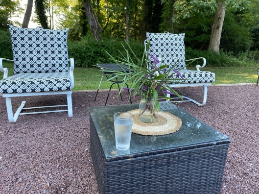 The Patio at the Hedgerow.